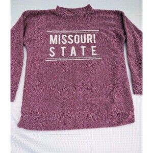 Missouri State University Bears  Medium Woolly Threads Maroon SweatshirtMade USA